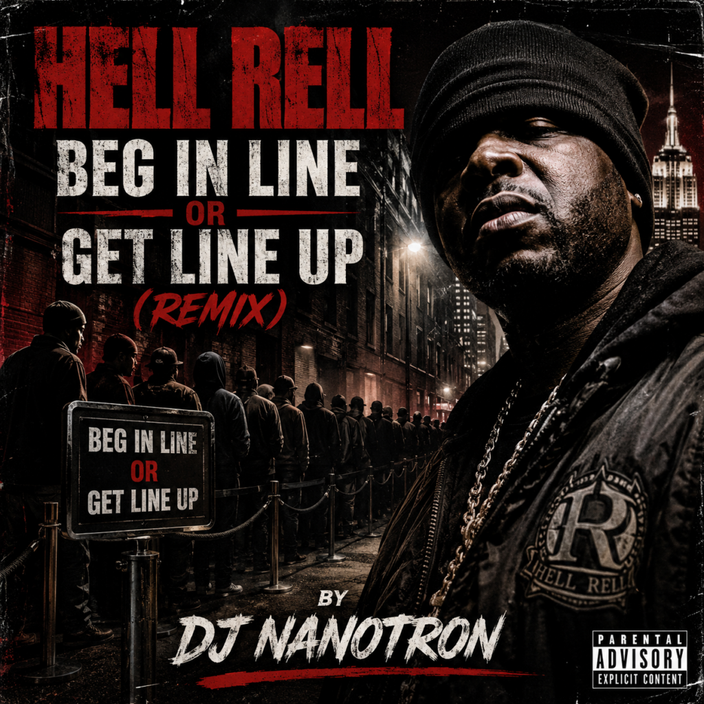 Hell Rell – Beg In Line or Get Line Up (Remix)by Dj Nanotron